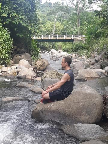 river meditation