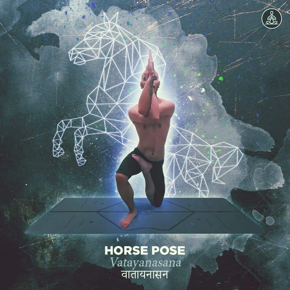 vatayanasana - horse pose